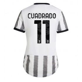 Damen Fußballbekleidung Juventus Juan Cuadrado #11 Heimtrikot 2022-23 Kurzarm
